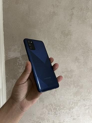 düymeli telefon: Samsung Galaxy A02 S, 32 GB, rəng - Göy, İki sim kartlı — 10
