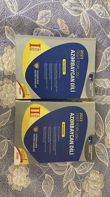 Məhsul: Azərbaycan dili – 2023 Test Toplusu (2 hissə) Сборник тестов lalafo.az -da Məhsul: Azərbaycan dili – 2023 Test Toplusu (2 hissə) Сборник тестов