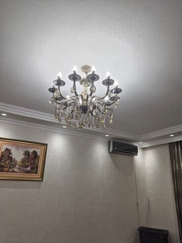 Lent lampalar: Çılçıraq, 10 və daha çox lampa, Metal — 3