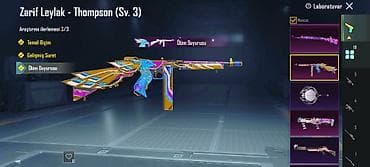 esger paltari: Razılaşma yolu ilə PUBG Mobile oyun hesabı – Laboratoriya səviyyəli — 6