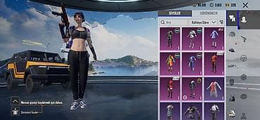 PUBG Mobile hesabı – zəngin inventar və nadir görünüşlər qiymət 15 — 4