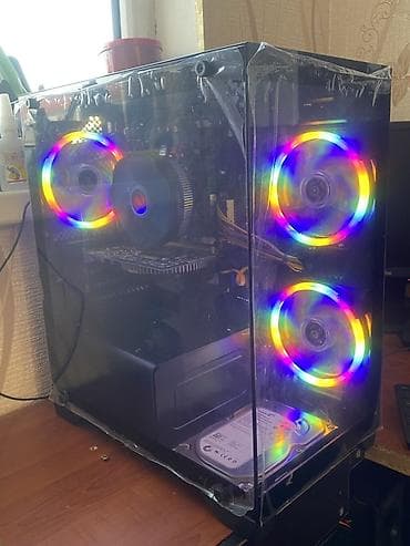 OYUN/OFİS STOLÜSTÜ PC – ŞƏFFAFLI KORPUS, RGB SOYUTMA - Korpus
