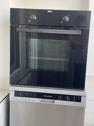 Zanussi elektrik sobası + Schaub Lorenz qabyuyan maşın. Soba 220 — 2