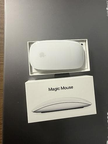 hp g6 2000: Apple Magic Mouse (Model: A1657, MX532ZM/A) - Rəng: Ağ - Multi‑Touch — 1