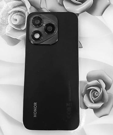 Honor 400 Lite, 256 GB, rəng - Qara, Barmaq izi