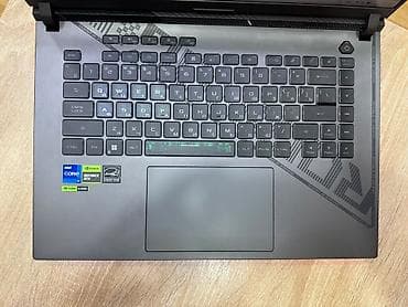notebook satisi: İşlənmiş ASUS ROG, 16 ", Intel Core i7, 512 GB, Ünvandan götürmə, Ödənişli çatdırılma, Rayonlara çatdırılma — 7