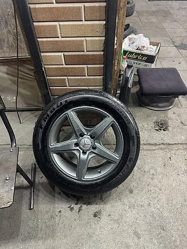 avtomobil gence: Disk təkər Mercedes-Benz 205 / 55 / R 16, 5 Boltlu — 1