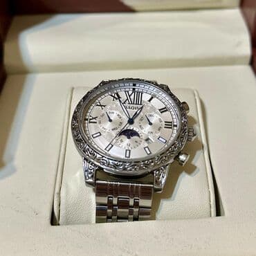 t800 saat: Yeni, Qol saatı, rəng - Gümüşü — 4