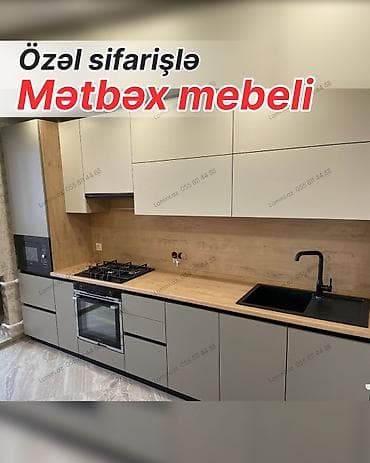 taxta dolab: Özəl sifarişlə mətbəx mebeli - Ölçüyə uyğun layihələndirmə — 1