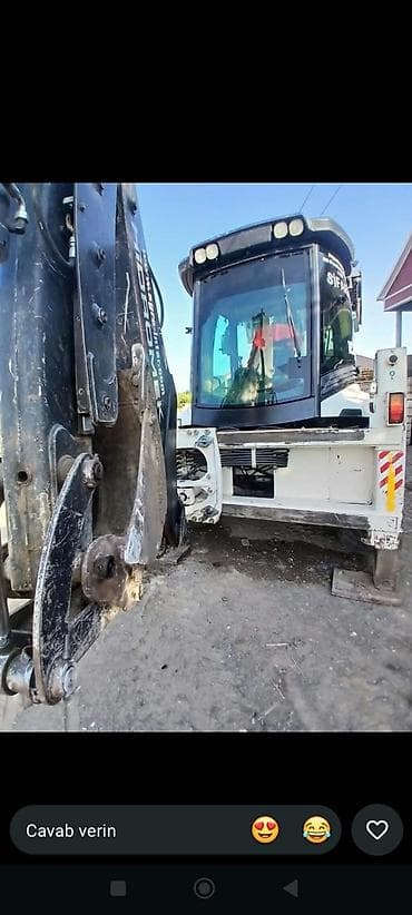ekskavator icaresi: Hidromek HMK 102B ekskavator-yükləyici xidməti - Güclü arxa — 2
