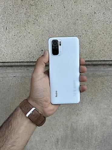 tab 8: Redmi Note 10S, 128 GB, rəng - Ağ, Düyməli, Sensor, İki sim kartlı — 1