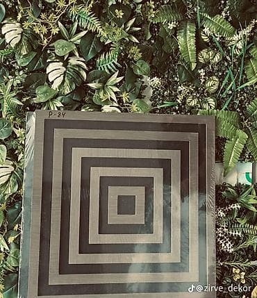 panel dekor: Dekorativ MDF 50"50yə dekorlar - Tətbiq sahəsi: qonaq otağı, yataq — 8