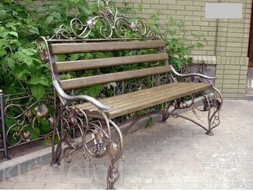 işlemiş darvaza: Metal en mmc olaraq istədiyiniz forma və ölçüde demir işlerinin — 13