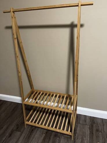 вешалка в прихожую настенная: Paltar refi bambukdan Paltar asilqani Asilqan Qardrob Bambuk paltar — 2