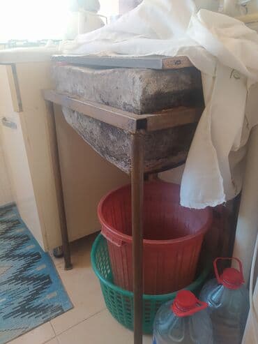 metbex canaqlari: Xəmirağacı Daş Şirniyyat/Süzmə Presi – metal karkaslı - Tərkibi — 2