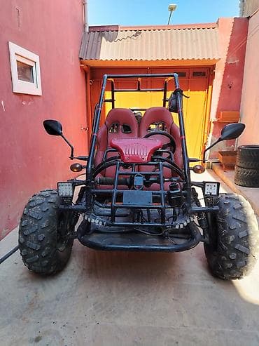 ateko yuk masini: İki nəfərlik off-road buggi - Güclü boru karkaslı şassi — 2