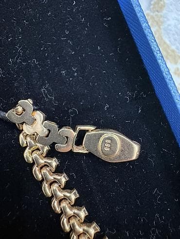 Zərgərlik əşyaları: Boyunbağı, Sarı qızıl, 585 Əyar, 40 g, Ünvandan götürmə — 4