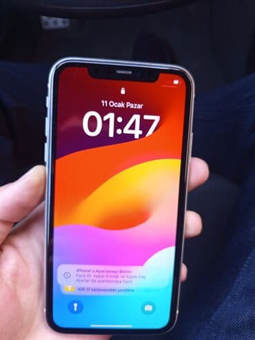 FAW: IPhone 11, Ağ, Face ID — 2