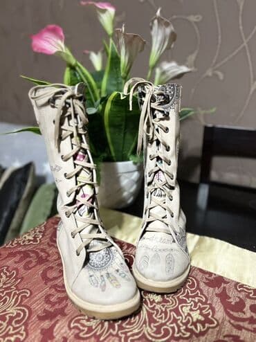 детская обувь итальянская: Ботинки, Для девочек, 35 — 5