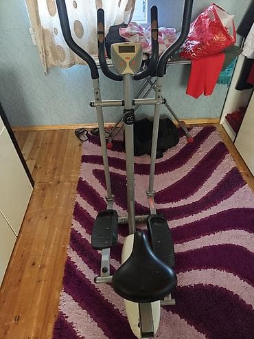 Elliptik velotrenajor (sükanlı stepper + oturacaqlı) Real alıcıya
