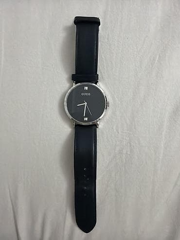 sensor saatlar: GUESS kişi qol saatı – minimalist və zərif dizayn - Brend: GUESS - — 1