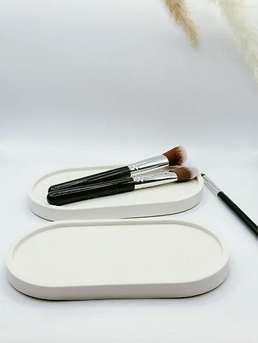 moyka hamam: Oval beton tepsi – minimal dizaynlı çoxməqsədli təşkilatçı — 1