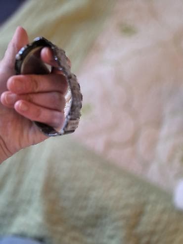 gümü: Qol saatı, Tissot, rəng - Qara — 2