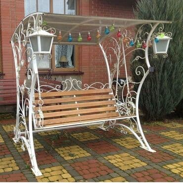 col qapi: Новый, Диван-качели, С зонтиком, Дерево — 5