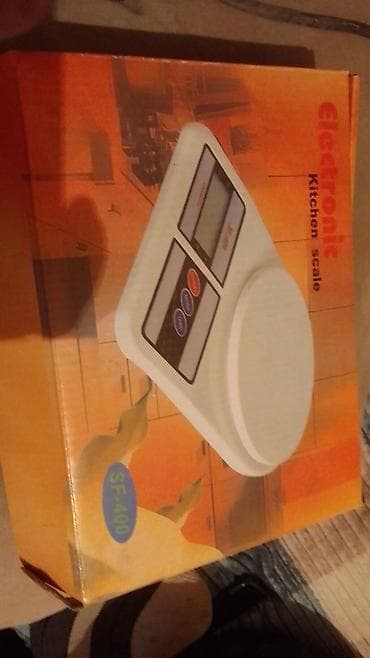 Mətbəx üçün elektron tərəzi – SF-400 - Maksimum çəkim gücü: 10 000 q — 2