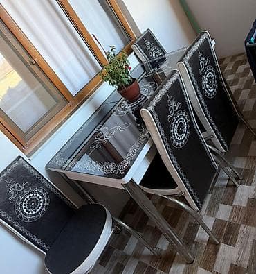 Mətbəx üçün, 4 stul