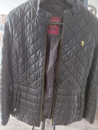 кожаная куртка: Кожаная куртка, Us Polo Assn, M — 1