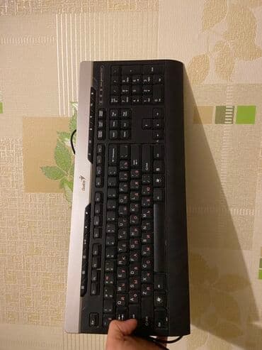 Kompüter ehtiyyat hissələri: Genesis markalı simli klaviatura - Tam ölçülü layout: tam sıra — 1