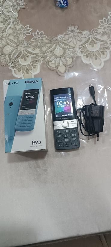 nokia 6700 satilir: Nokia 150, rəng - Qara, Düyməli — 3