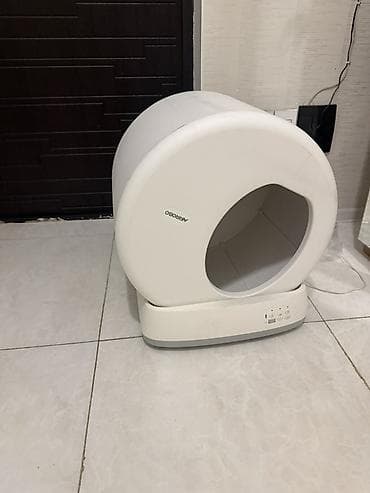 qara mal: Avtomatik pişik tualeti – OBOBAY smart qum kabinəsi - Qapalı baraban — 2
