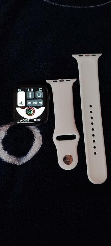 demir saat: Smart saat, Smart, Sensor ekran, rəng - Ağ — 1