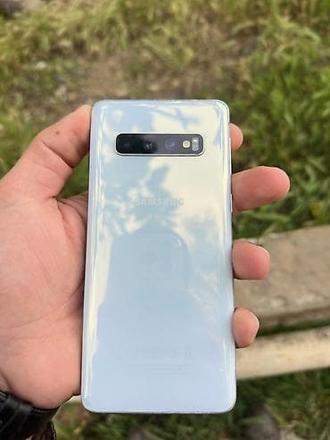 google pixel 10: Samsung Galaxy S10, 128 GB, rəng - Ağ, Barmaq izi — 1