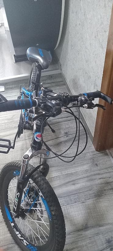 Uşaq velosipedləri: Uşaq/yeniyetmə üçün dağ velosipedi – SAFT brendi, mavi-qara dizayn — 3