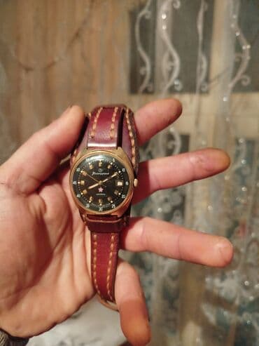 samsung watch 1: İşlənmiş, Qol saatı, Vostok, rəng - Qızılı — 2