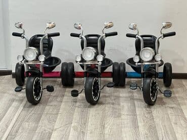 ikinci əl velosipedlər: ‼️Yeni məhsullarımız gəldi‼️
✨️Üç təkərli velosiped
🦄Qiymət 65 — 4