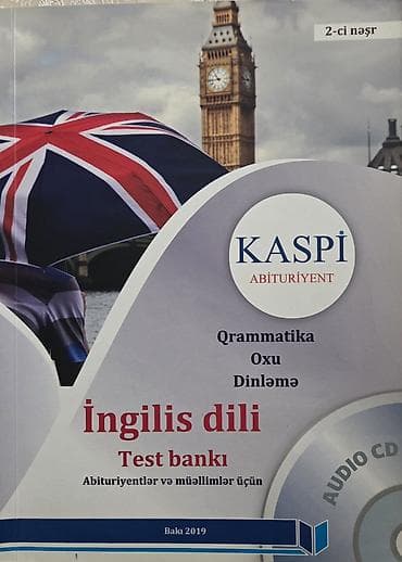 qedimi pullar: Məhsul: “İngilis dili – Test bankı” (Kaspi Abituriyent), 2-ci nəşr — 1