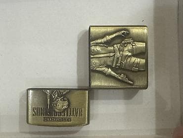 çakmak: PUBG temalı metal çakmak - Material: metal ərinti, antik bürünc — 2