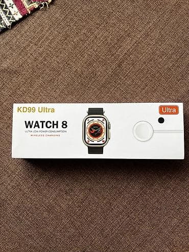 KD99 Ultra – Watch 8 ağıllı saat Xüsusiyyətlər: - Ultra aşağı enerji