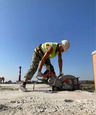 pilastik qapı: Beton kəsən beton deşən səssiz lazer Beton kəsimi beton deşimi beton — 2