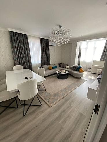 Mənzillər: İcarəyə verilir 3 otaqlı yeni tikili 136 m², İnşaatçılar m — 5