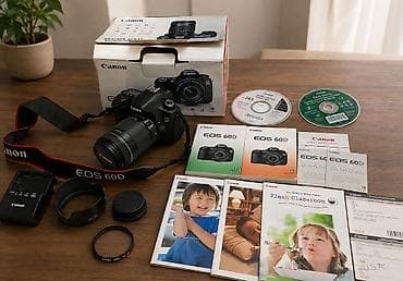canon printer usb kabel: Canon EOS 60D DSLR fotoaparat dəsti Məhsulun tərkibi: - Canon EOS 60D — 1