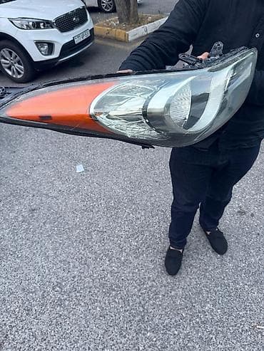 kia rio diffuser: Komplekt, Yaxın və uzaq vuran işıqlar Hyundai, 2014 il, Orijinal, İşlənmiş — 1