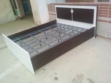 işləmiş taxt: Б/у, Двуспальная кровать, С матрасом, Азербайджан — 2