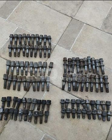 diskli mala: Mercedes ucun orginal teker boltlari,18 amg monoblok 5.5 qazan diskin — 1