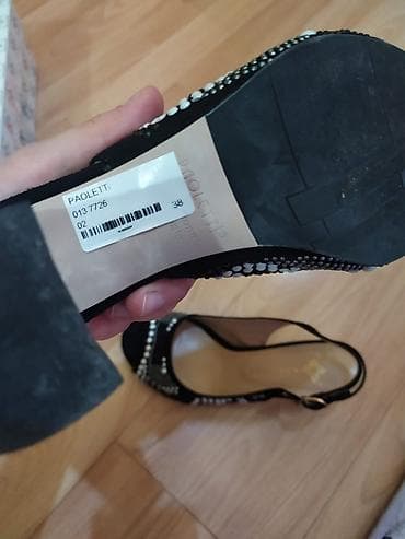 Женская обувь: Qadın ayaqqabısı – Paoletti brendi - Model: açıq burunlu, slingback — 5