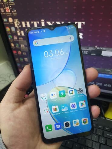 Infinix Hot 12i, 64 GB, rəng - Qara, Sensor, Face ID